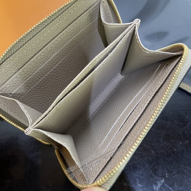 LV專櫃新款錢包 路易威登Zippy零錢包 Monogram圖案壓紋 M69797 LV拉鏈短錢包  ydh4392